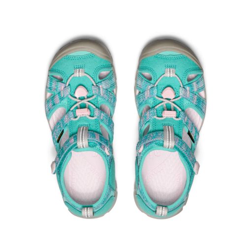 Big Kids' Seacamp II CNX  |  Bright Aqua/Giggle Pink - Image 4