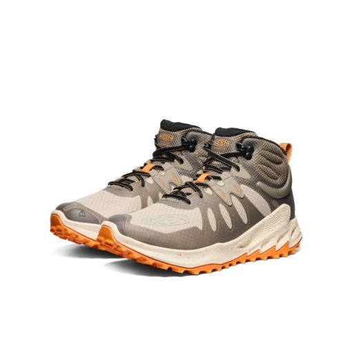 Men's Zionic Waterproof Hiking Boot  |  Brindle/Bright Marigold - Image 2