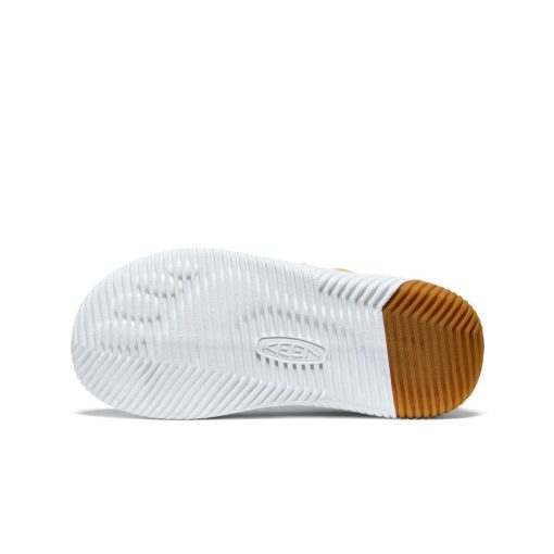 Big Kids' KNX Leather Sneaker  |  Daffodil/Star White - Image 6