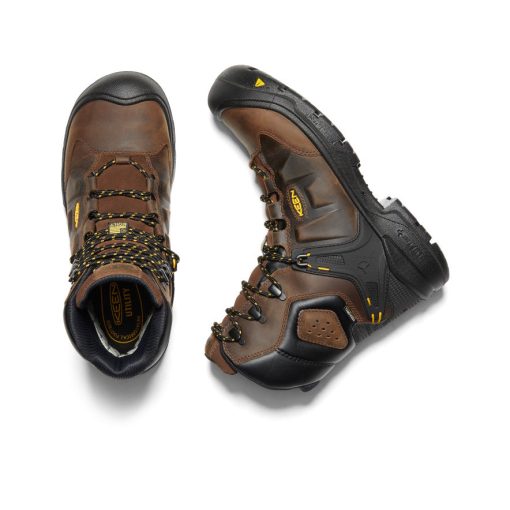 Men's Dover 8 Insulated Waterproof Boot (Carbon Toe)  |  Dark Earth/Black - Image 4