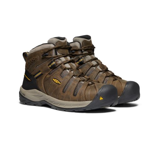 Men's Flint II Boot (Steel Toe)  |  Cascade Brown/Golden Rod - Image 2