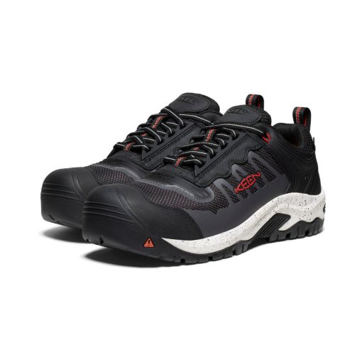 Men's Reno Waterproof (Carbon Toe)  |  Red Clay/Black - Image 2