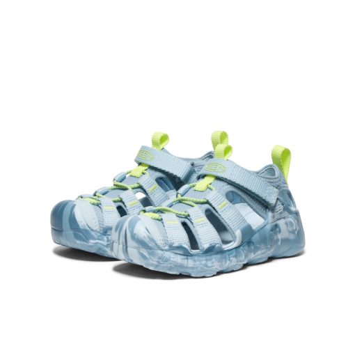 Little Kids' Hyperport H2 Sandal  |  Skyway/Faded Denim - Image 3