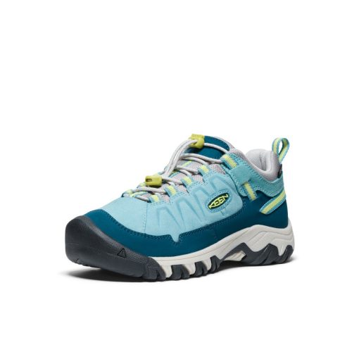 Big Kids' Targhee IV Waterproof Hiking Shoe  |  Reef Waters/Daiquiri Green - Image 3