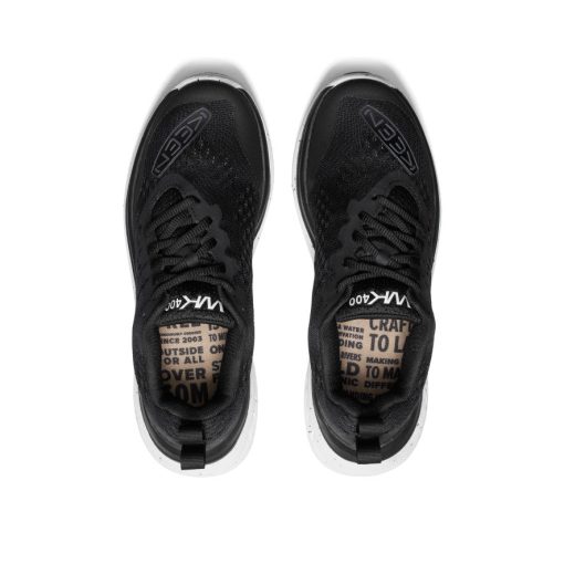 Women's WK400 Walking Shoe  |  Black/White - Image 4