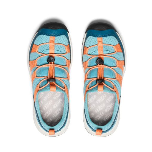 Big Kids' Motozoa Sneaker  |  Legion Blue/Tangerine - Image 4