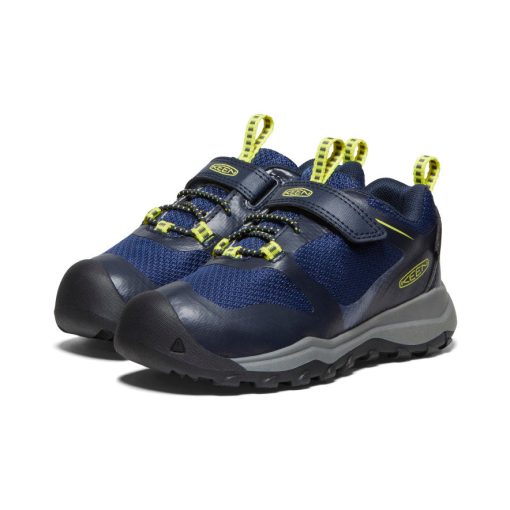 Little Kids' Wanduro Waterproof Shoe  |  Sky Captain/Evening Primrose - Image 2