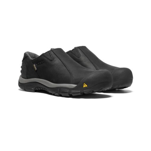 Men's Brixen Waterproof Low  |  Black/Gargoyle - Image 2