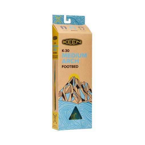 Women's Outdoor K-30 Medium Arch Insole  |  Blue - Image 5