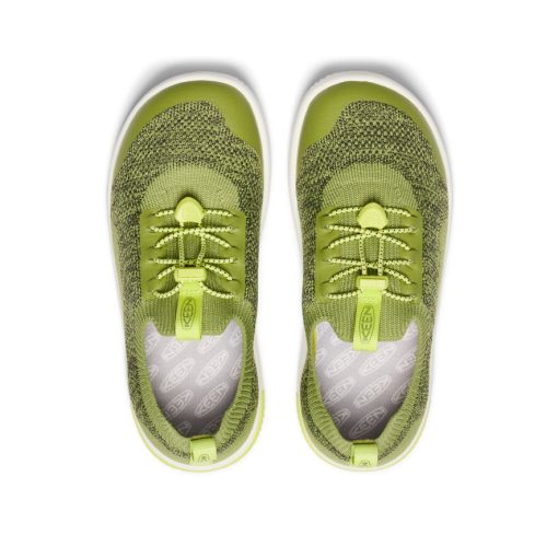 Big Kids' KNX Knit Sneaker  |  Iguana/Evening Primrose - Image 4