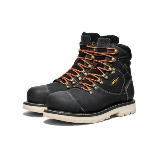 Men's Cincinnati+ 6 Waterproof 90° Heel Boot (Carbon Toe)  |  Black/Sandshell - Image 2