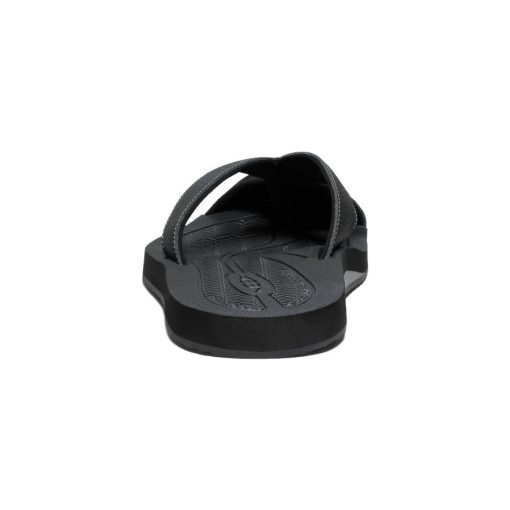 Men's Barbados Flip-Flop  |  Black/Steel Grey - Image 4