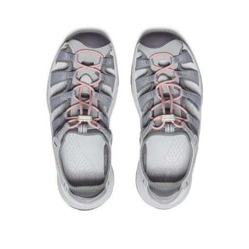 Women's Astoria West Sandal  |  Grey/Coral - Image 4