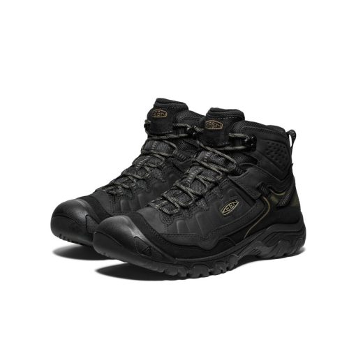 Men's Targhee IV Waterproof Hiking Boot  |  Triple Black - Image 2