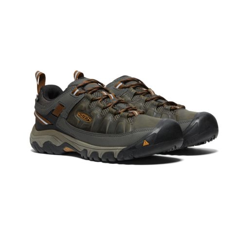 Men's Targhee III Waterproof  |  Black Olive/Golden Brown - Image 2