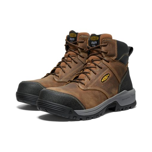 Men's Evanston 6 ESD Boot (Carbon Toe)  |  Bison/Black - Image 2