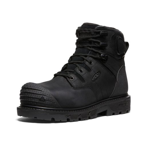 Men's Camden 6 Waterproof Boot (Carbon Toe)  |  Black/Black - Image 3