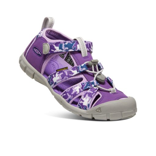 Big Kids' Seacamp II CNX  |  Camo/Tillandsia Purple - Image 3