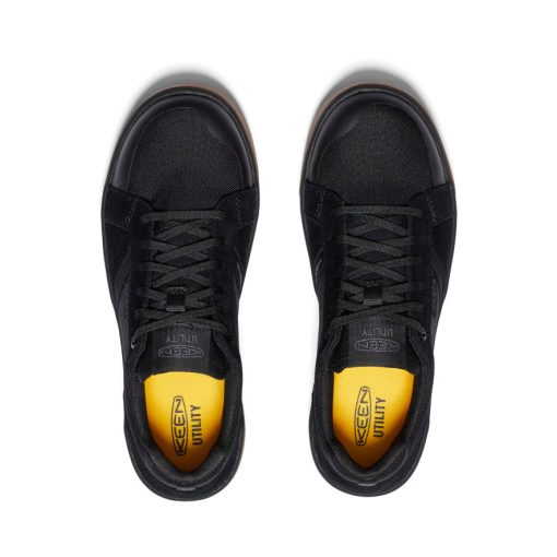 Men's Kenton Work Shoe (Carbon Toe)  |  Black/Gum - Image 4