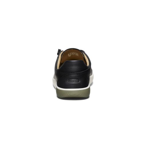 Women's KNX Leather Sneaker  |  Black/Star White - Image 5