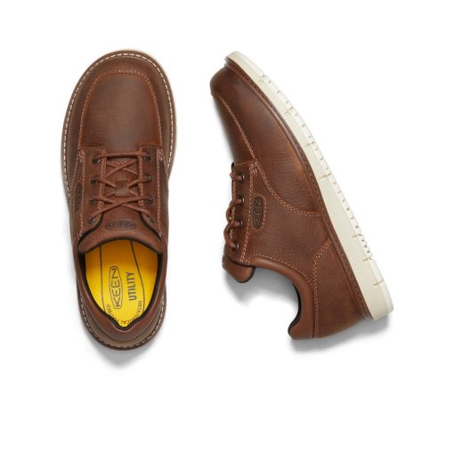 Men's San Jose Oxford (Soft Toe)  |  Gingerbread/Off White - Image 4