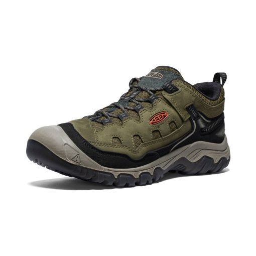 Men's Targhee IV Vented Hiking Shoe  |  Dark Olive/Gold Flame - Image 3