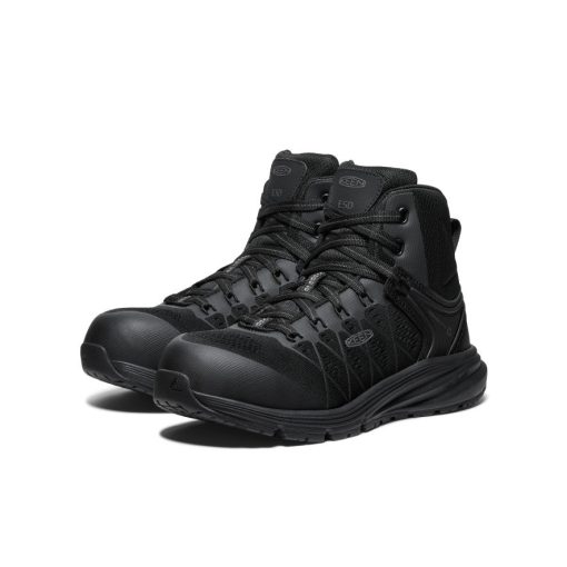 Women's Vista Energy Mid ESD (Carbon Toe)  |  Black/Black - Image 2