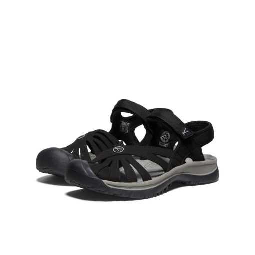 Women's Rose Sandal  |  Black/Neutral Gray - Image 2