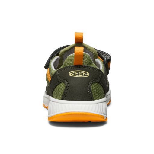 Big Kids' Motozoa Sandal  |  Forest Night/Bright Marigold - Image 5