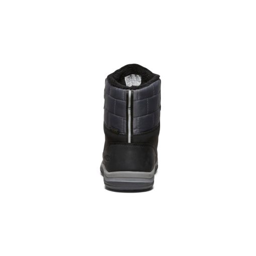 Big Kids' Kanibou Waterproof Winter Boot  |  Black/Magnet - Image 5