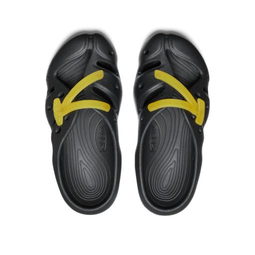 All Gender Yogeez Clog  |  Black/KEEN Yellow - Image 4