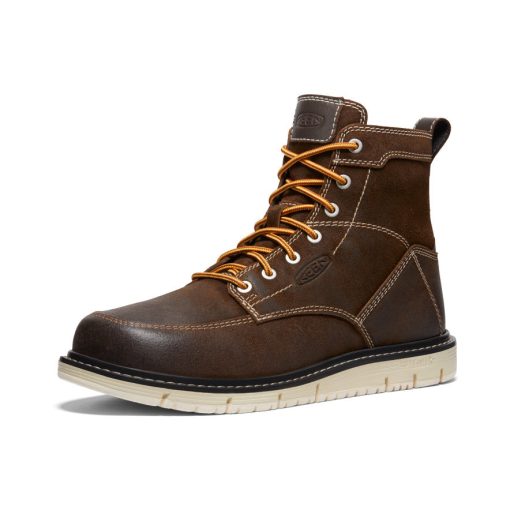 Men's San Jose 6 Boot (Soft Toe)  |  Coffee Bean/Star White - Image 3