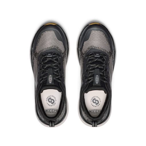Women's Leiki Waterproof Hiking Shoe  |  Black/Steel Grey - Image 4