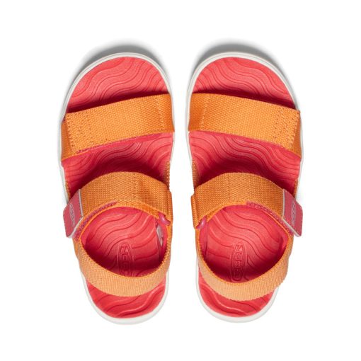 Little Kids' Elle Backstrap  |  Tangerine/Cayenne - Image 4