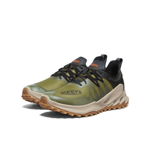 Men's Zionic Speed Hiking Shoe  |  Dark Olive/Scarlet Ibis - Image 2