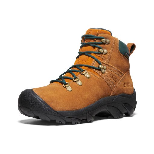 Women's Pyrenees Waterproof Boot x Leave No Trace  |  KEEN Maple/Marmalade - Image 4