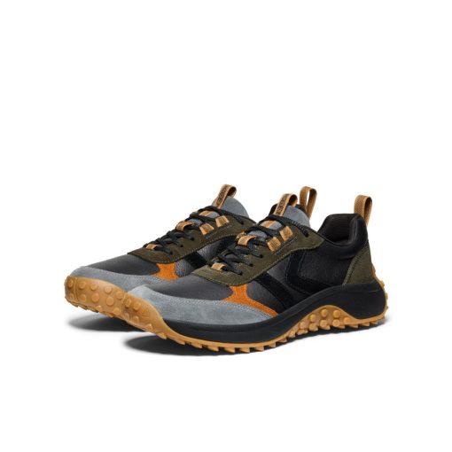 Men's KS86 Leather Sneaker  |  Forest Night/Keen Maple - Image 3
