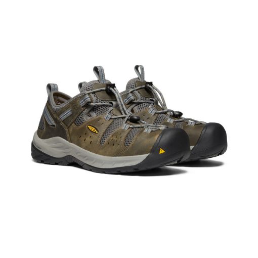 Men's Atlanta Cool II ESD (Steel Toe)  |  Gargoyle/Midnight Navy - Image 2