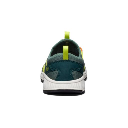 Little Kids' Motozoa Sneaker  |  Sea Moss/Scarlet Ibis - Image 5
