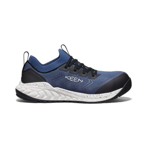 Men's Arvada Shift ESD Work Sneaker (Carbon Toe)  |  Vintage Indigo/Black - Image 7
