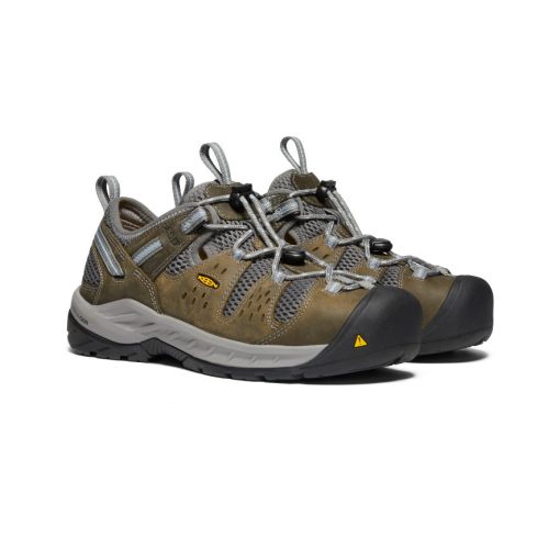 Women's Atlanta Cool II ESD (Steel Toe)  |  Gargoyle/Blue Fog - Image 2