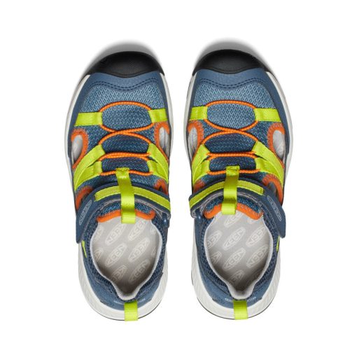 Big Kids' Motozoa Sandal  |  Vintage Indigo/Scarlet Ibis - Image 4