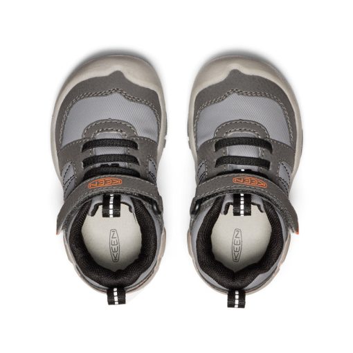 Toddlers' Knotch Peak Sneaker  |  Magnet/Safety Orange - Image 4