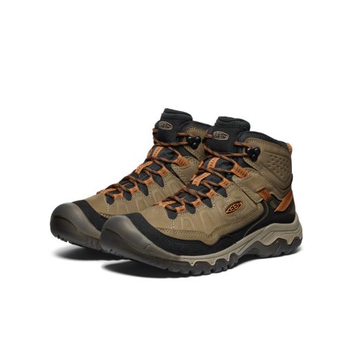 Men's Targhee IV Waterproof Hiking Boot  |  Sea Turtle/Roasted Pecan - Image 2