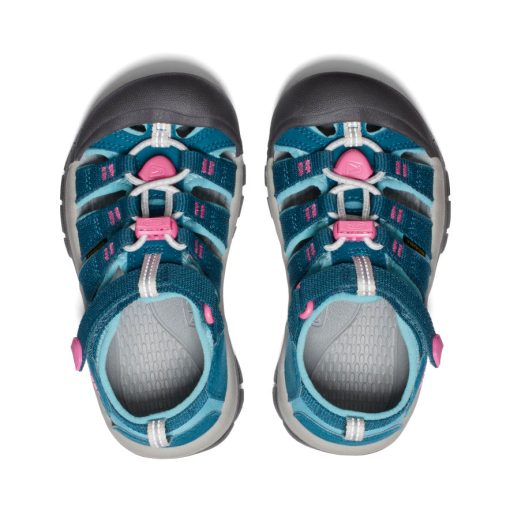 Little Kids' Newport H2  |  Legion Blue/Hot Pink - Image 4