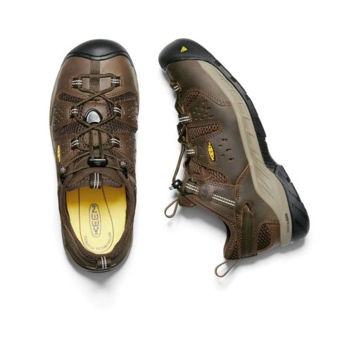 Men's Atlanta Cool II ESD (Soft Toe)  |  Cascade Brown/Forest Night - Image 4