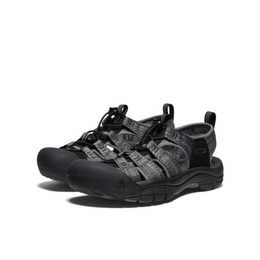 Men's Newport H2 Sandal  |  Black/Steel Grey - Image 2