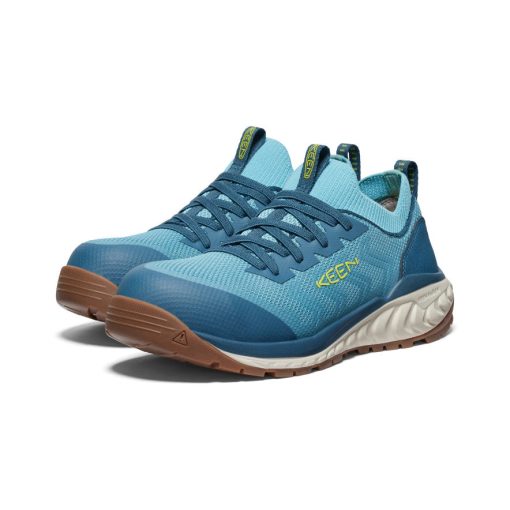 Women's Arvada Shift Work Sneaker (Carbon Toe)  |  Reef Waters/Legion Blue - Image 2