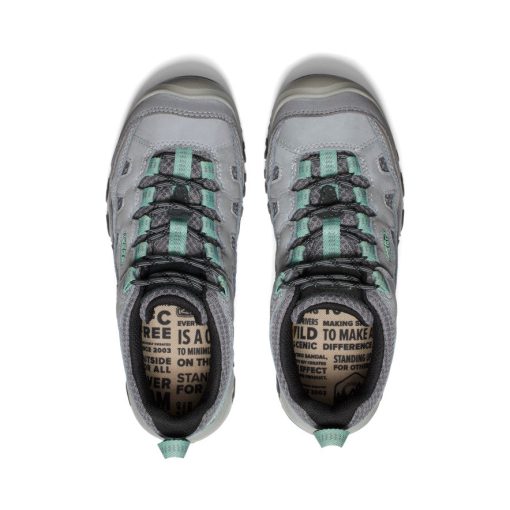 Women's Targhee IV Vented Hiking Shoe  |  Alloy/Granite Green - Image 4