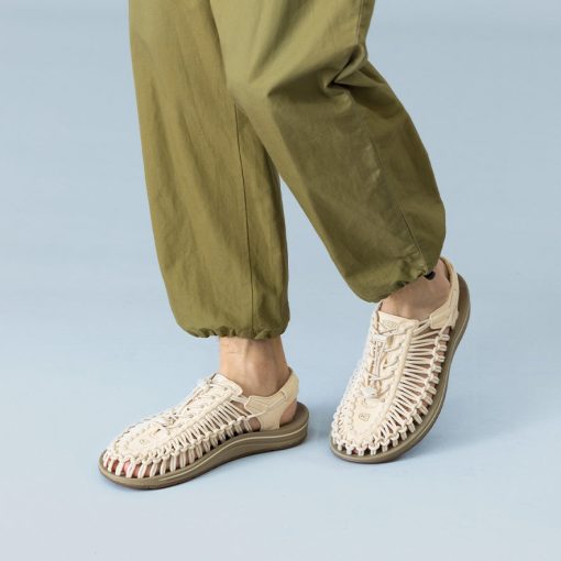 Men's UNEEK Sneaker  |  White Cap/Cornstalk - Image 8